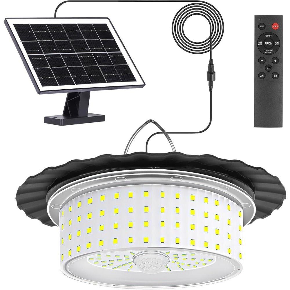 Solar Powered Solar Pendant Light 244 LED Outdoor Solar Lights Courtyard Sensing Lamp Gazebo
