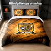 Hull FC Design Bed Bedding Set 1 Duvet Cover + 2 Pillowcases Soft Breathable Household Bed Linens