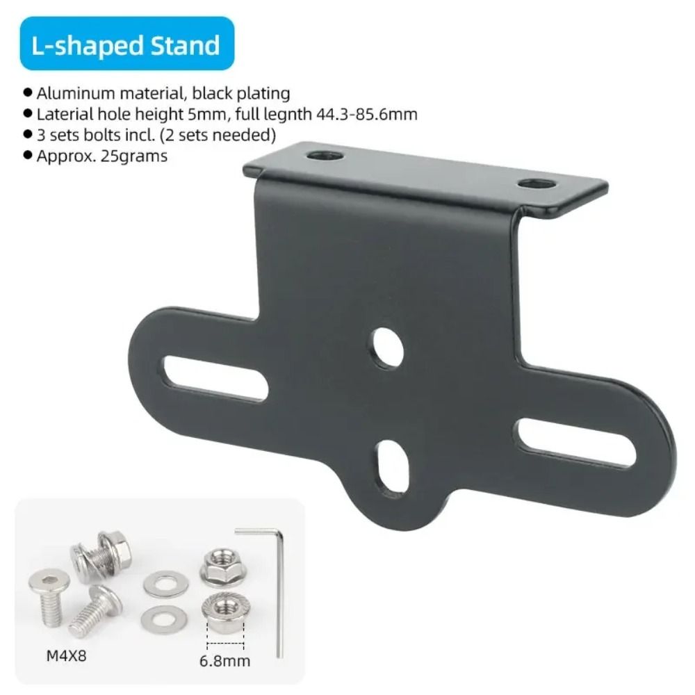 Red Black Bicycle Rear Light Metal Acrylic Luggage Carrier Mount Cycling Stand Bracket  Bicycle