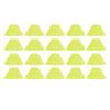 20PCS Football Training Markers Multifunction PE Soccer Training Disc Cone Set for Kids Novice
