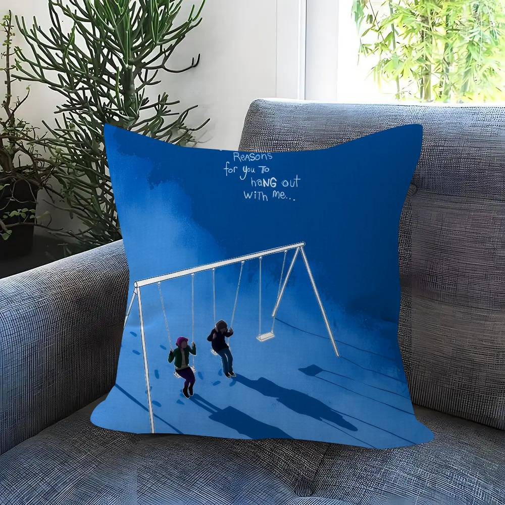 Pillowcase toon Gift Cushion Cover Bedroom Home Sofa Chair Seat Decor pillow case Vintage Movie Scott Pilgrim VS The World