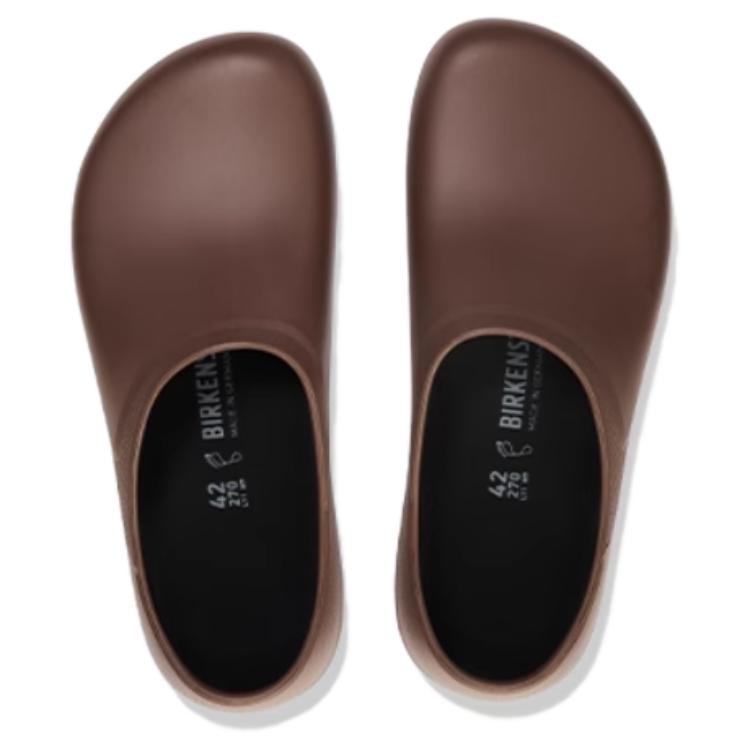 Birkenstock Profi Birki 2.0 Удобные Универсальные Поварские Клоги Унисекс Клоги Коричневые 1025976