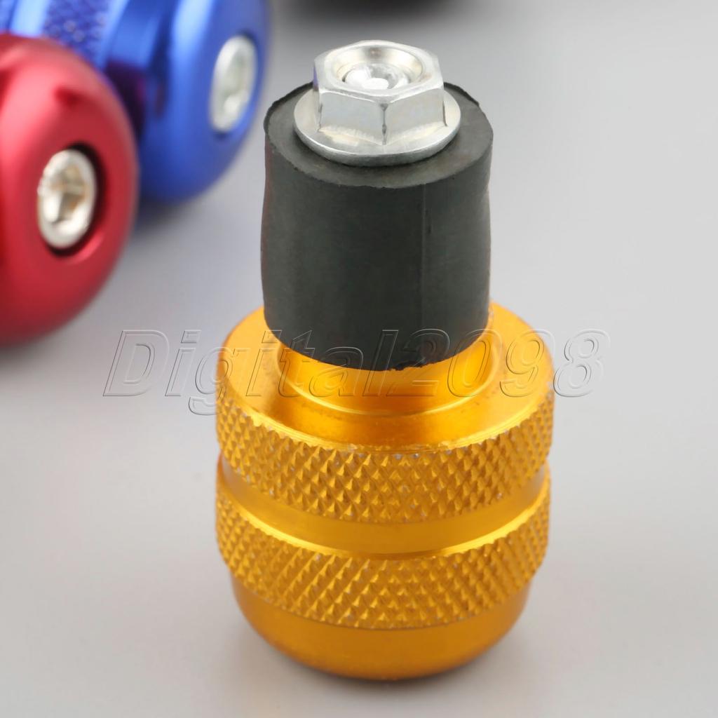 2шт 7/8"; 22 мм мотоциклетный алюминиевый руль, сбалансированная вилка, слайдер, конец ручки, весовые ручки, крышка для Honda Suzuki