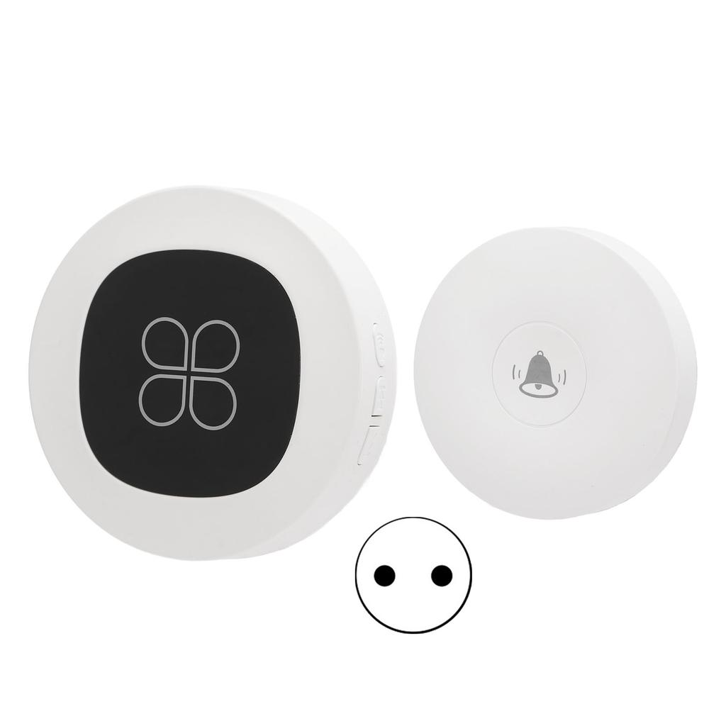 Самогенерирующийся беспроводной дверной звонок, набор из 58 мелодий, 4 громкости, водонепроницаемый дверной звонок для дома