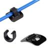5/10set Bike Cable Base Guide Portable Bike Cable Base Guide Clamps Bicycles Brake Cable Line Fixed Base Durable