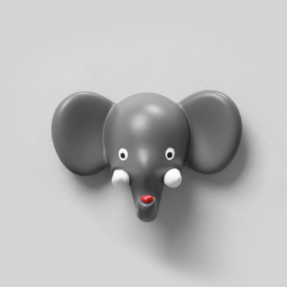 Магниты на холодильник с изображением животных спереди и сзади, мультяшный милый магнит с кроликом, украшение на год Кролика