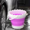 Foldable Bucket Car Washing Tub Space Saving Multipurpose Household Water Pot Pail for Cleaning