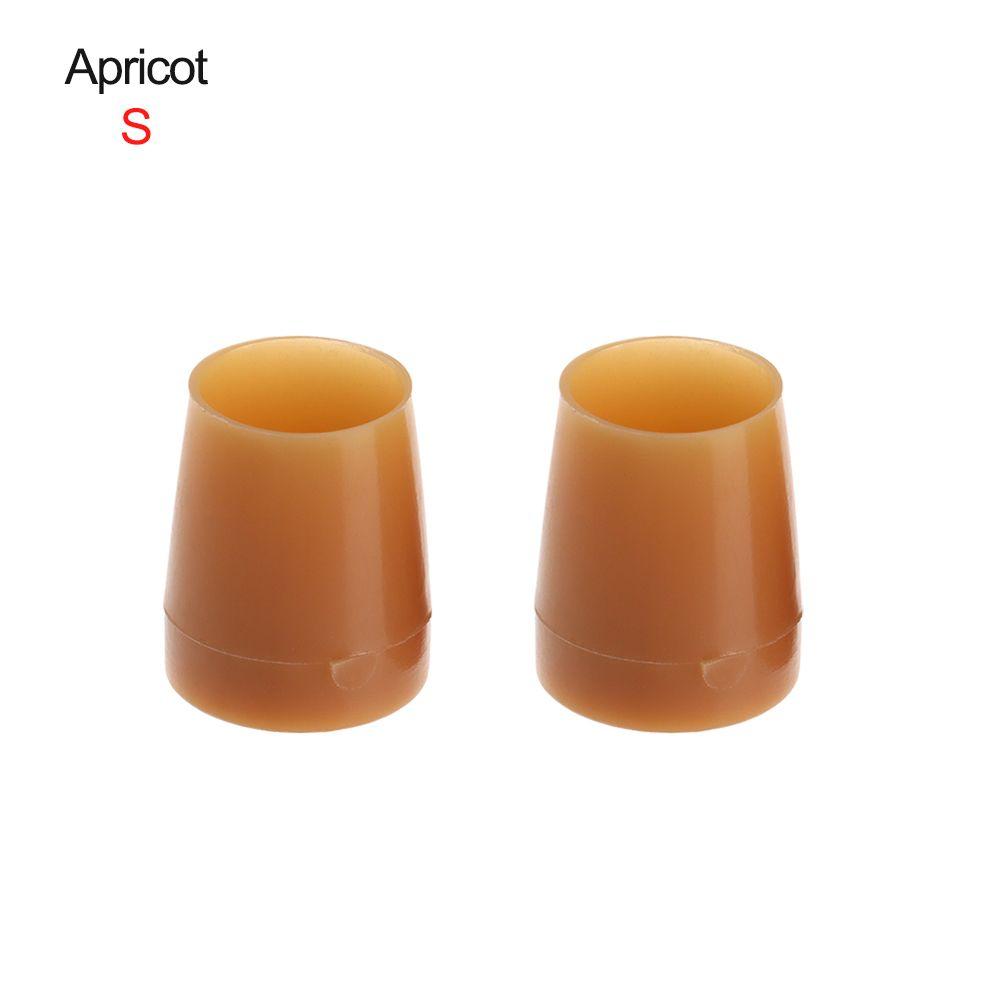 pair New Shockproof Non-slip Round Shape Heel Stoppers Silencer Heel Protector Antislip High Heeler