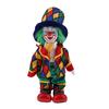 Interesting Harlequin Smiling Clown Doll Standing Porcelain Home Decor