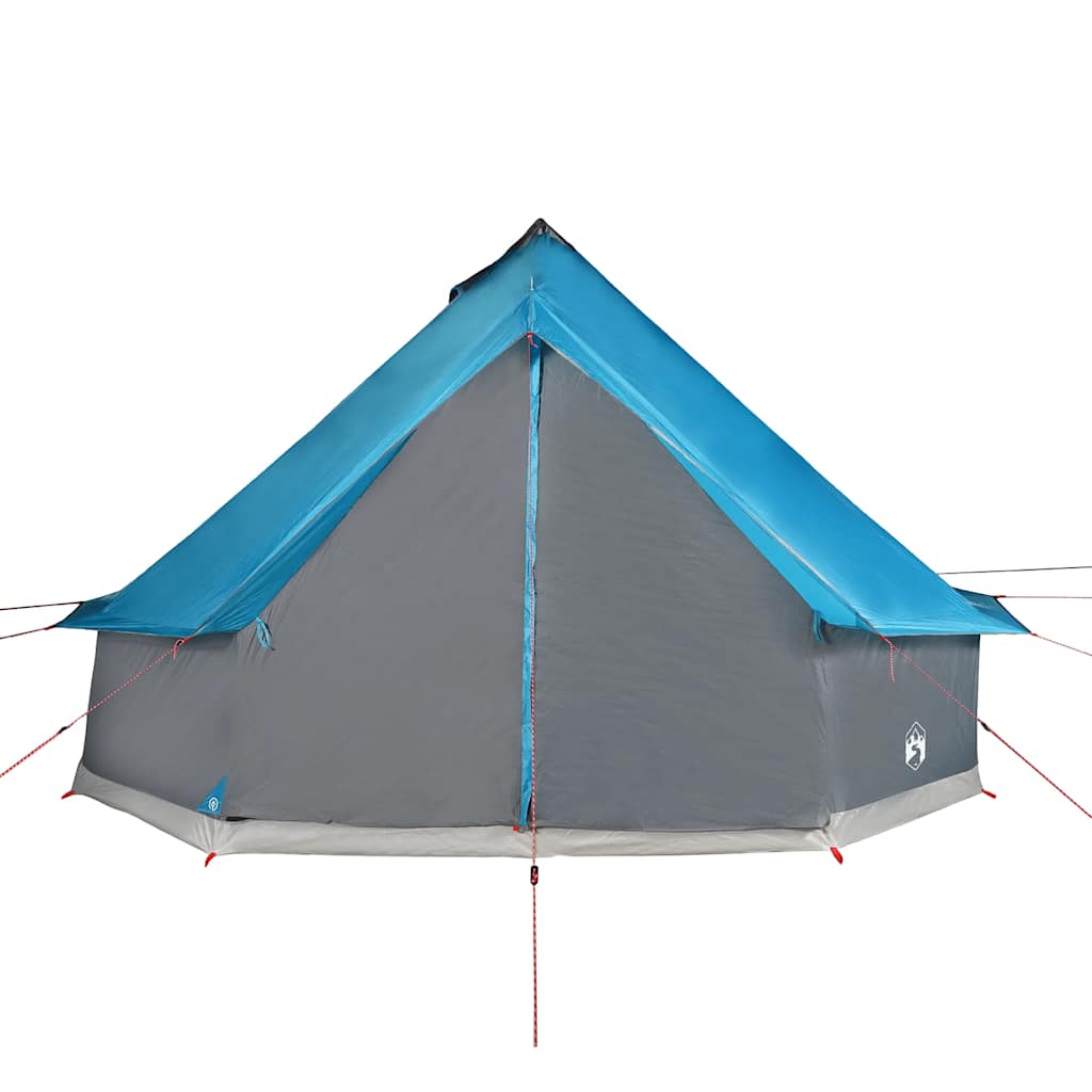 Tipi Family Tent for 8 Persons Blue Waterproof