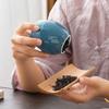 Эбеновая крышка Чайница Минималистичная Керамическая Герметичная Банка для Хранения Портативная Банка для Кофейных Зерен Конфет Домашний Контейнер для Хранения Продуктов Подарки