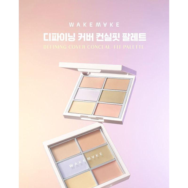 WAKEMAKE Defining Cover Палетка-консилер - 2 типа