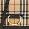 Burberry Vintage Check D-Ring Leather Crossbody Bag For Women Daily Travel Use