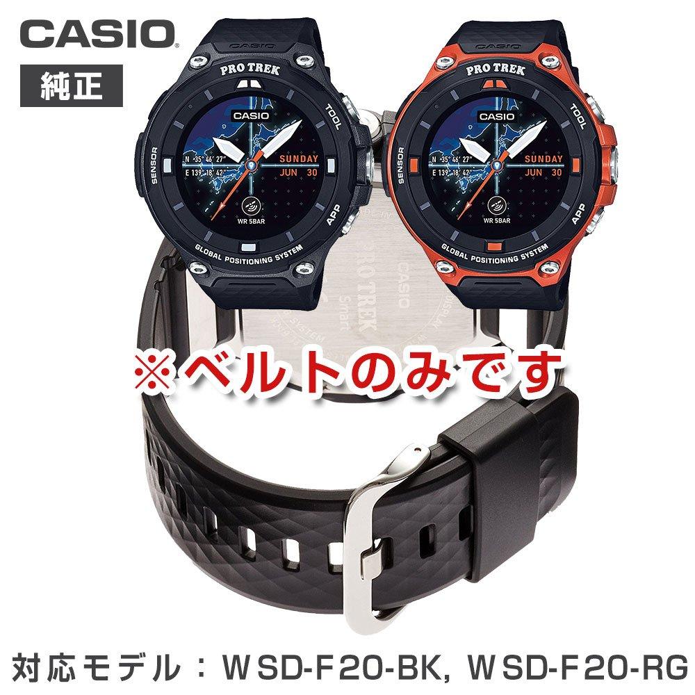 Оригинальный уретановый ремешок для умных часов Pro Trek Smart Smart Outdoor Watch, сменный, для внутреннего рынка [Casio] WSD-F20-BK WSD-F20-RG (с инструкциями) [Авторизованный
