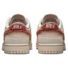 Nike Dunk Low Terry Swoosh Women Sneakers Pink Shimmer Sanddrift DZ4706-200