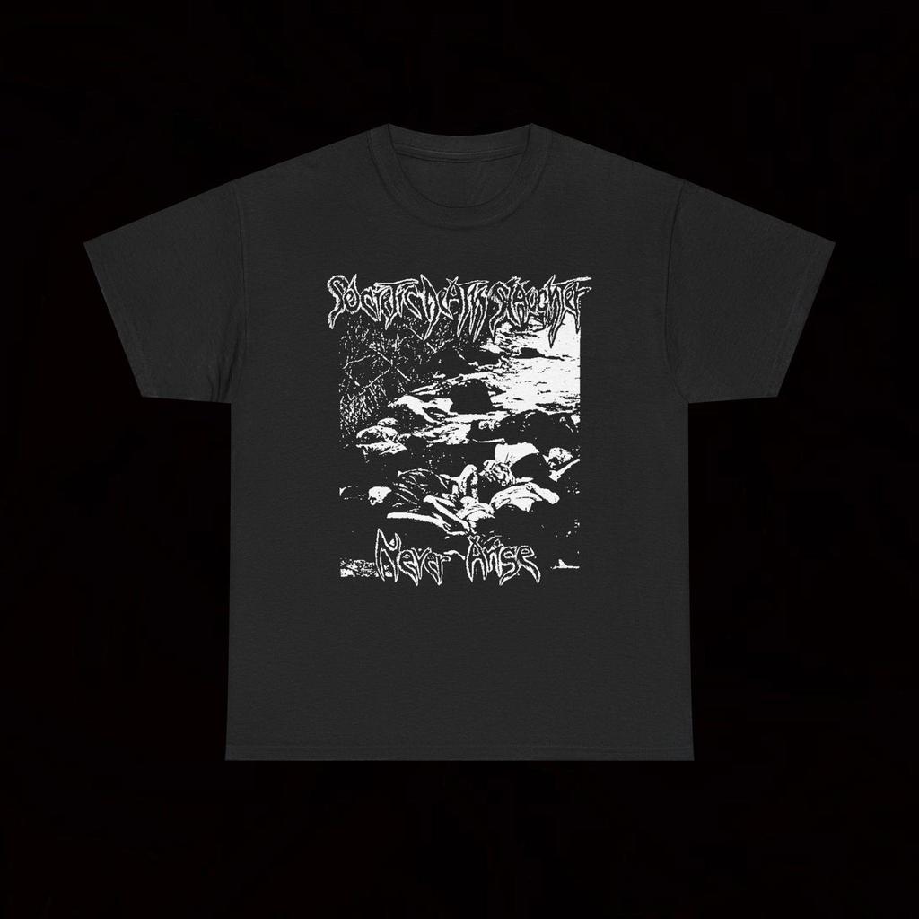 Societic Death Slaughter Never Arise T-Shirt S.D.S Crust Punk Hardcore
