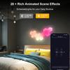 6/10 шт. шестиугольная настенная панель RGB - смарт-приложение RGB шестиугольная модульная игровая световая музыка с синхронизацией панелей в форме сот, шестиугольные светильники для спальни