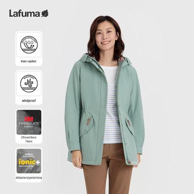Женская куртка LAFUMA с капюшоном, водоотталкивающая, утепленная, ветрозащитная LFJU5DM94
