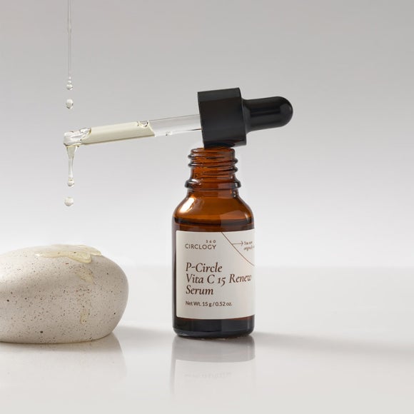 Eunyul Circoge P-Circle Vita C 15/ Deep Moist/ Aurora Glow Serum 3-piece Set