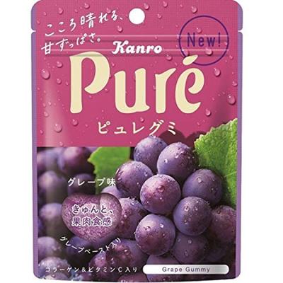 Kanro Pure Gummy Grape 56 г x 12 x пакет (6 2)