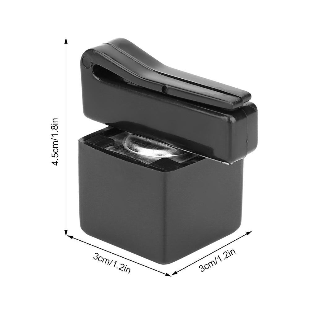 Portable Pool Billiards Cue Chalk Holder Clip Snooker Accessories Tool