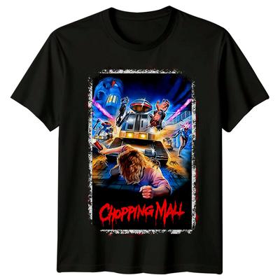 Chopping Mall 1986 Movie Poster Inspired Tshirt Retro 80s Tee Unisex