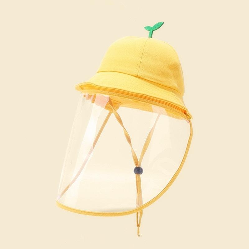Baby mask Boys droplets Baby hat Protective cap Isolation windshield Children's bucket hat Autumn and winter Women's protective hat