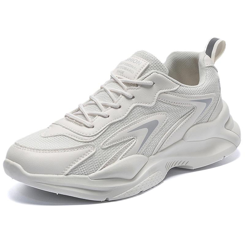 Мужские кроссовки Dad Shoes 2025 года, дышащие кроссовки для бега, мужская обувь на толстой подошве, модная универсальная повседневная обувь из сетки