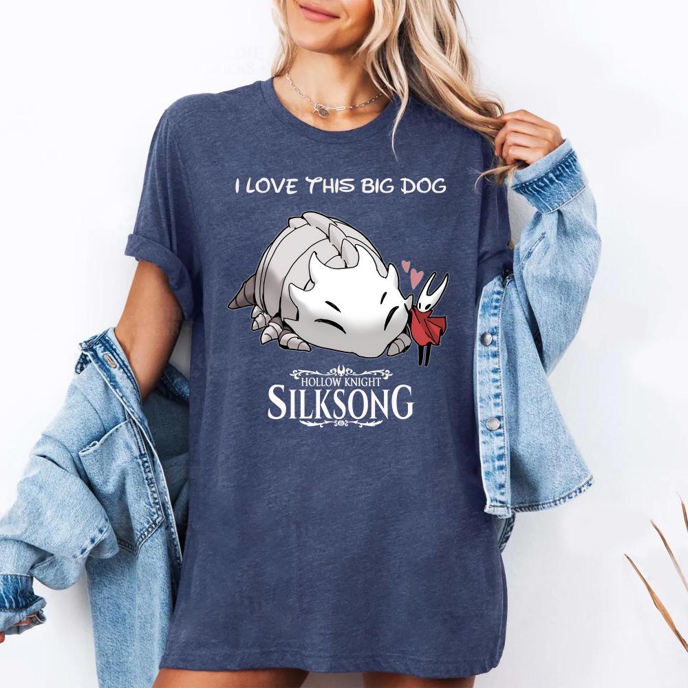 Bell Beast Hollow Knight Silksong Shirt Indie Game Graphic Tee TShirt Clothing Graphic Short Sleeve Shirt Unisex Unisex Women