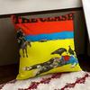 Rock Band The Clash Cushion Cover Reversible Soft Durable Pillow Cover Home  Car MultiScene Use for Daily Comfort