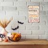 Metal Sign Fall Harvest Family & Friends Decor