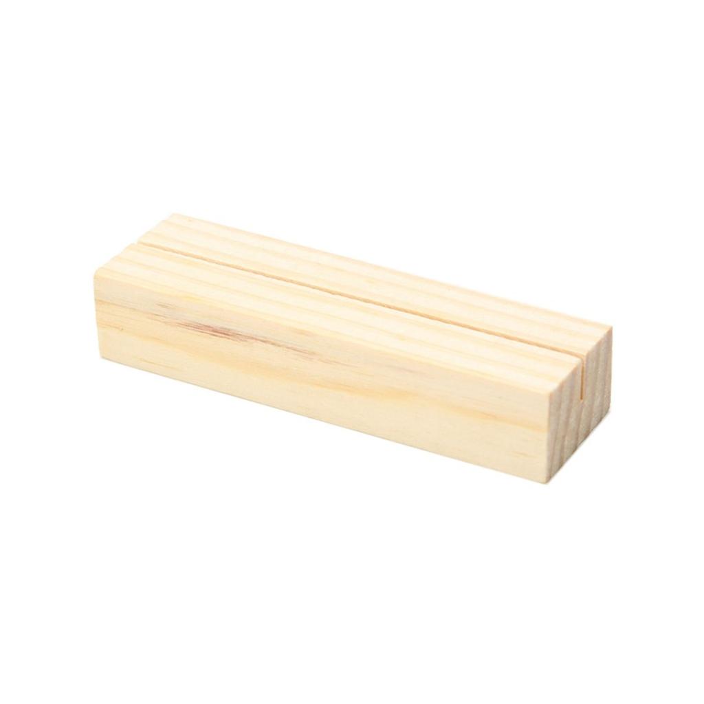 Events Photo Picture Sign Wooden Rustic Elegant Decoration Display Stand Note Holder Place Card Holder