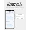 Tuya Zigbee WiFi Temperature Humidity Sensor 1M External Sensor Cable Probe APP Remote Control Work With SmartLife Yandex Alexa