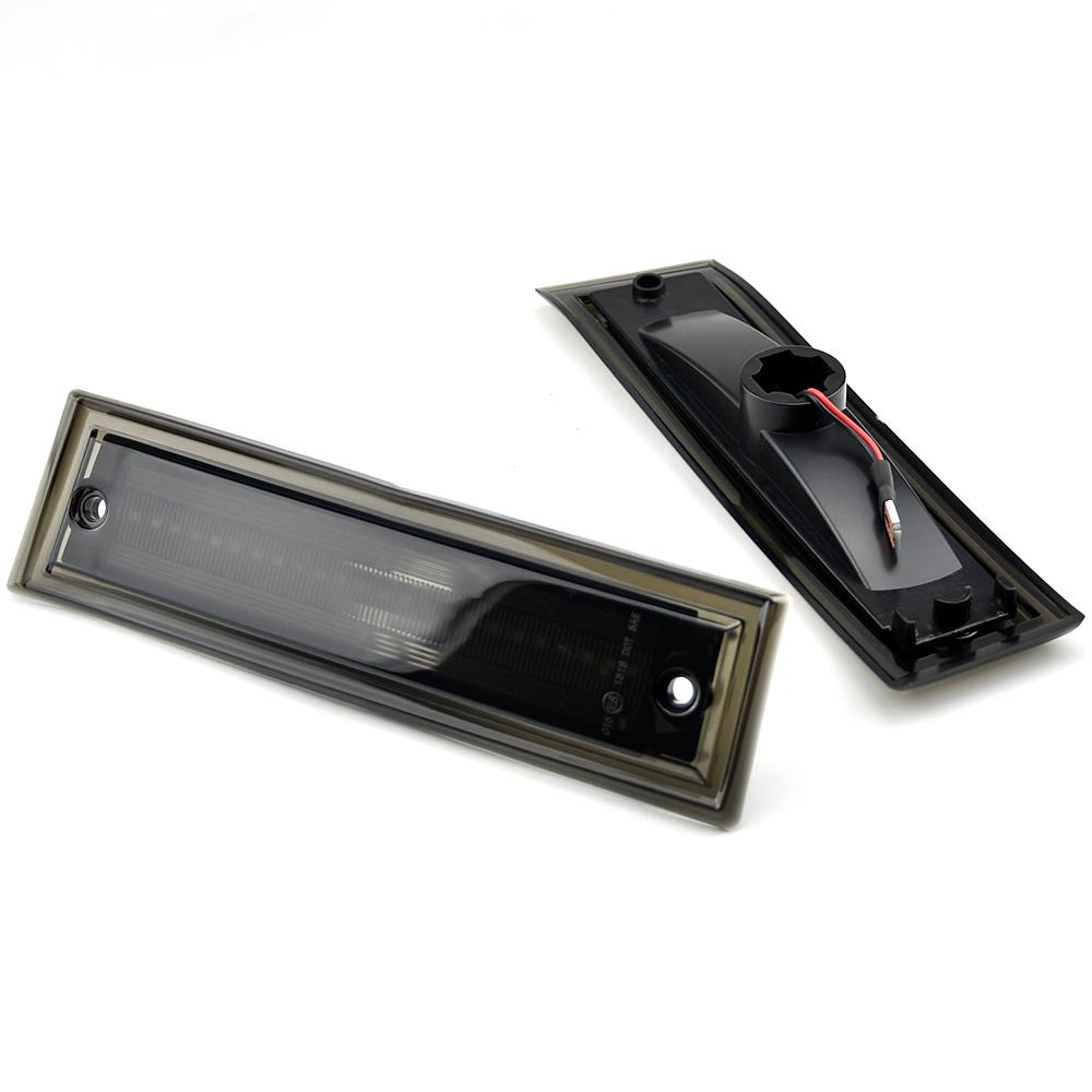 2 шт. светодиодный динамический боковой габаритный указатель поворота для Chevrolet C/K Tahoe Suburban Silverado GMC Yukon