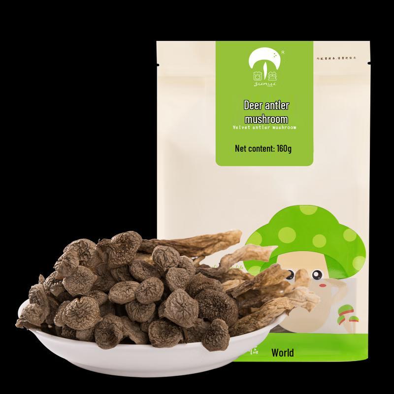 Junyi Dried Deer Antler Mushroom 160g