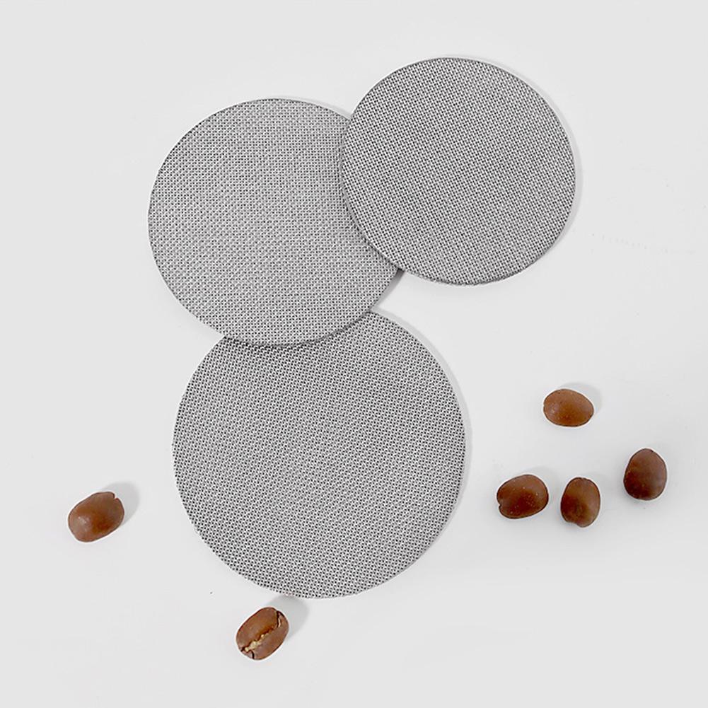 Portafilter Coffee Filter Screen Reusable Stainless Steel 1 Pcs