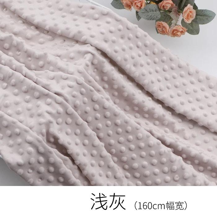 0.5м /1м Супермягкий Вельвет Бин Шорсткий Плюш Ткань Для Детского Одеяла, Постельного Белья, Плюшевых Кукол, Ткани для Рукоделия DIY TJ7286