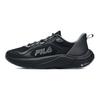 Fila Wolf Удобная Модная Ткань Синтетическая Кожа Низкий Верх Кроссовки для Бега Мужские кроссовки Реактивный Черный A12M231211FSL
