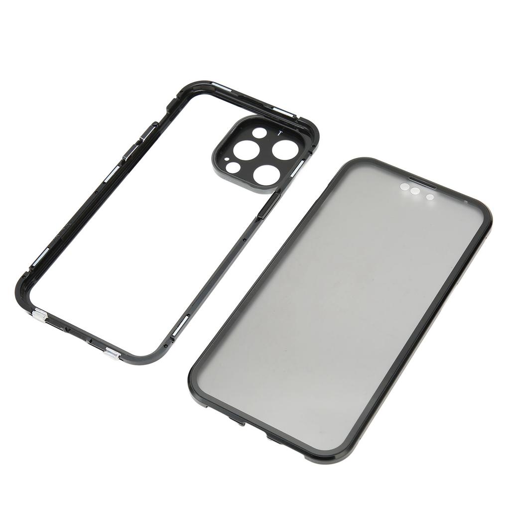 Магнитный чехол для iPhone 14 Pro Max, совместимый с Magsafe Super Slim Phone Case, двухстороннее стекло