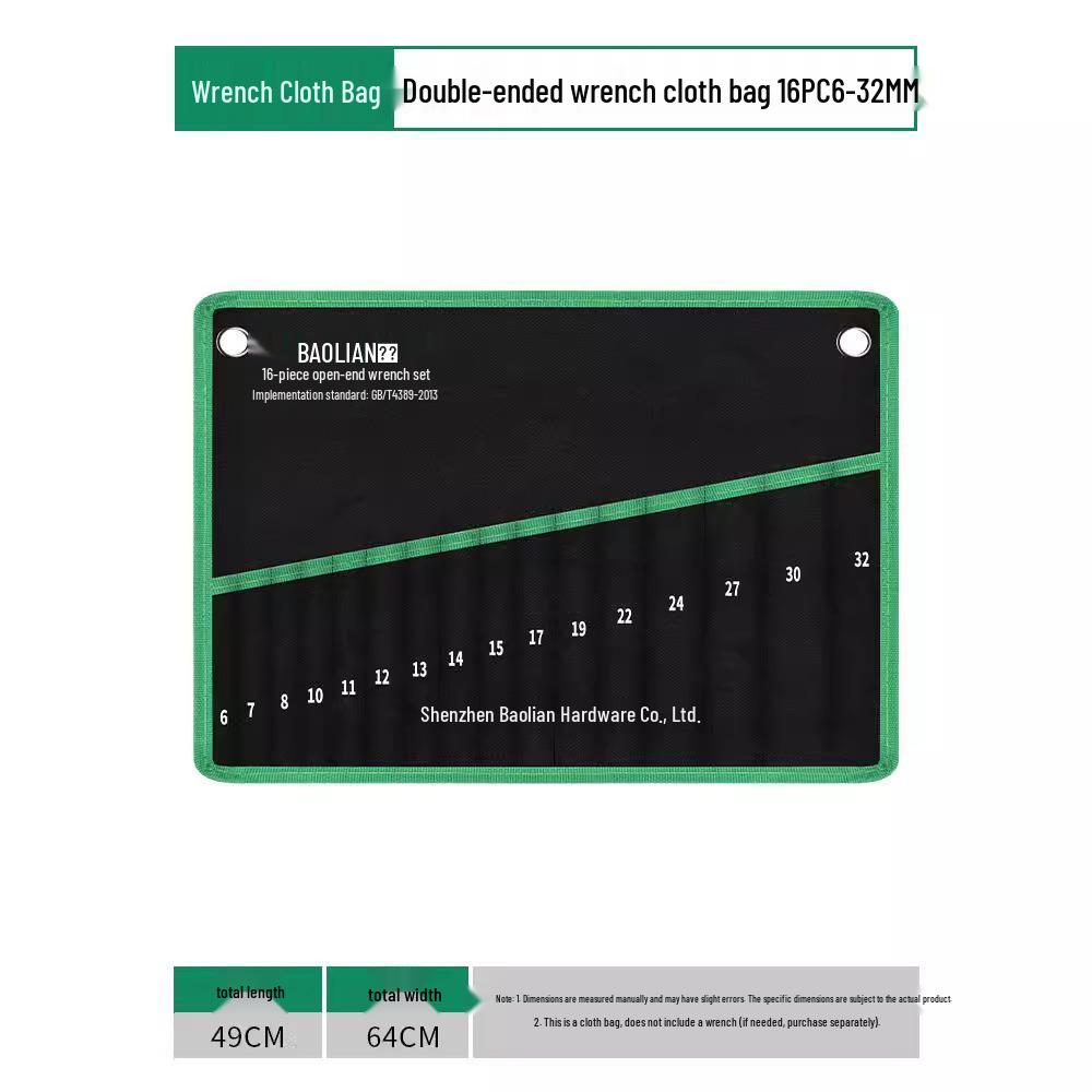 Многофункциональная сумка для инструментов Baolian - Утолщенный холщовый органайзер для наборов и отдельных Torx-ключей