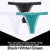 FINETOO 3PCS/Set Sexy S-XL Women Cotton Panties G-string Woman's Underwear Girl Lace Female Lingerie T-Back Lady Thong Intimates