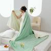 Knitted Cotton Corn Soft Glutinous Quilt Summer Cool Quilt Air Conditioning Quil,Fiber Summer Cooling Air Conditioning Blanket
