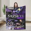 Katseye Kpop Girls Теплое одеяло Детское плюшевое плед с принтом Диван Кресло Фланелевая простыня Покрывало для диван-кровати