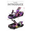 1/24 Lamborghini LP770-4 Alloy Electroplated Sports Car Model Diecasts Metal Racing Super Car Vehicles Model Sound Light Kids Toy Gift