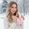 Защита ушей Зимние плюшевые наушники-муфты Многофункциональные элегантные однотонные пушистые наушники-муфты