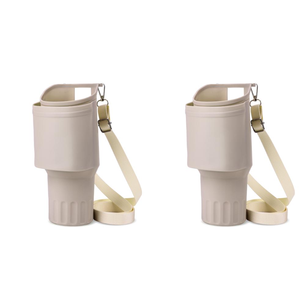 T0 # Силиконовый стакан, термостойкие аксессуары для чашек с защитой от царапин (хаки)