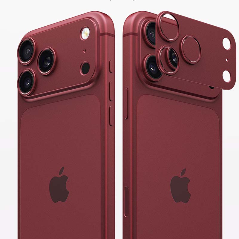 for iPhone 18 Pro Max Camera Bezel Anti Scratch Metal Frame Hollow Film Stand Out Cover Lens Protector Cap Sticker 4