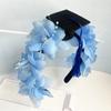 Bachelor Flowers Graduation Cap Master Trencher Cap Headwear Mortar Board  Student Supplies