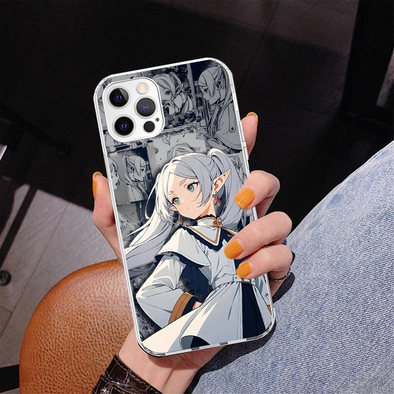 Чехол для телефона Frieren Beyond Journeys End Для iPhone 17 Air 16 Pro Max 16E 15 + 14 Plus 11 12 13 Mini 7 8 SE Подарок Печатная крышка Funda