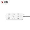 BULL B5 Series 3-Outlet Individually Switched Power Strip CN plug (adapter included)